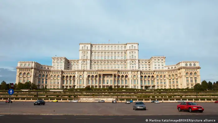 Der Parlamentspalast von Bukarest, Rumänien