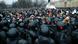 Konfrontation zwischen Polizisten und Nawalny-Anhängern in St. Petersburg Konfrontation zwischen Polizisten und Nawalny-Anhängern in St. Petersburg