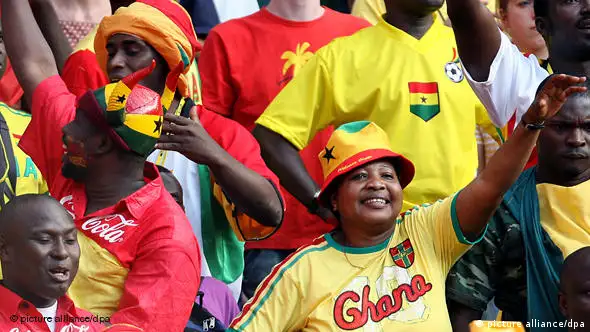 Begeisteter Empfang für Ghanas Black Stars
