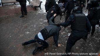 Московская полиция действовала крайне жестко