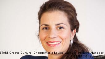 Η Μαρία-Λουίζα Λαοπόδη, υπεύθυνη του προγράμματος START στην Ελλάδα