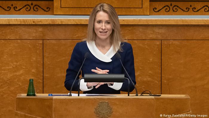 Премьер-министр Эстонии Кая Каллас