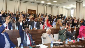 Le parlement en Somalie est largement dominé par les hommes.