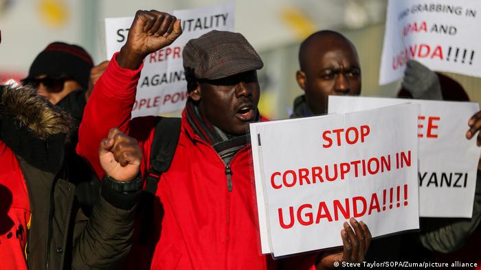 Activistes ougandais contre la corruption