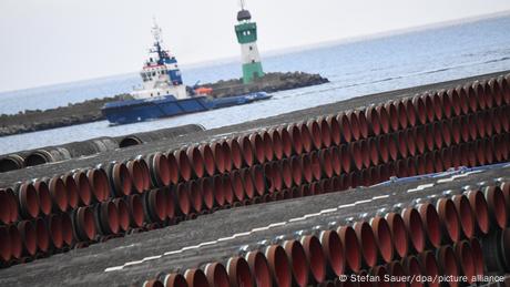 Nord Stream 2 consists of two pipes, each around 1,230 kilometers long Nord Stream 2 consists of two pipes, each around 1,230 kilometers long