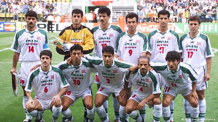 Fußball-WM: Die Mannschaft des Iran 1998