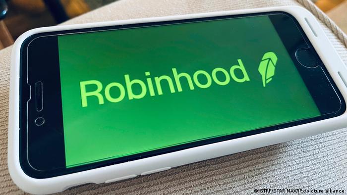 Мобилното приложение Robinhood