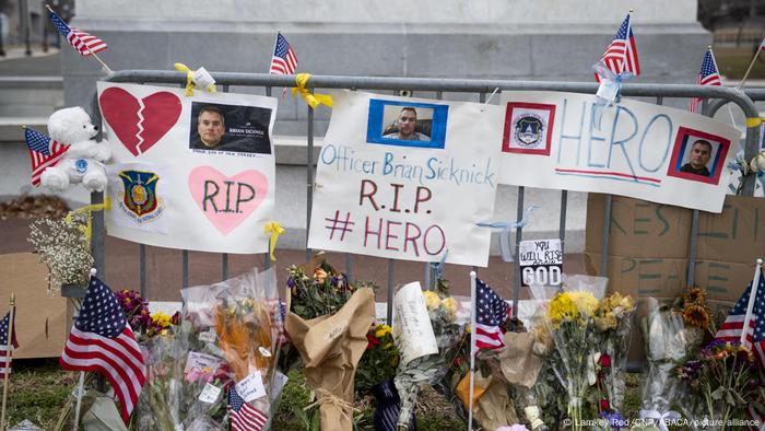 Memorial for Capitol Police Officer Brian Sicknick