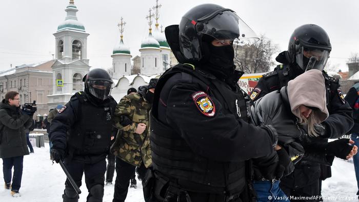 Russland | Proteste Opposition | Nawalny Anhänger | Moskau