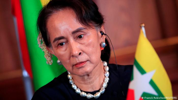 Myanmar politician Aung San Suu Kyi 