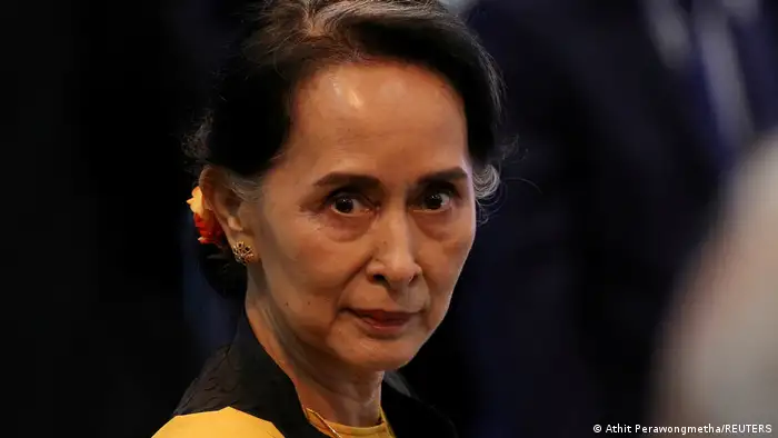 Myanma State Counsellor Aung San Suu Kyi 