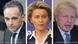 Heiko Maas, Ursula von der Leyen, Boris Johnson Heiko Maas, Ursula von der Leyen, Boris Johnson