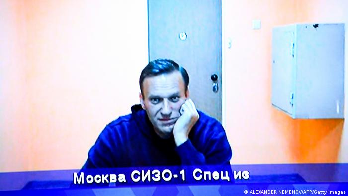 Navalny in jail