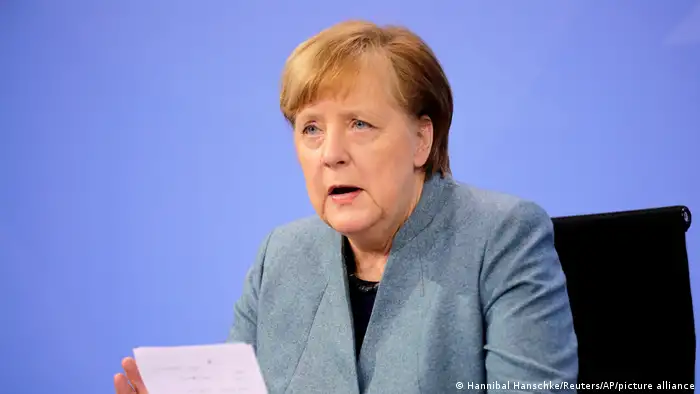 Merkel PK nach Impfgipfel im Bundeskanzleramt