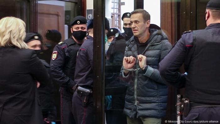 Alexey Navalny in court