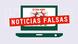 Foto con símbolo de "noticias falsas". Foto con símbolo de "noticias falsas".
