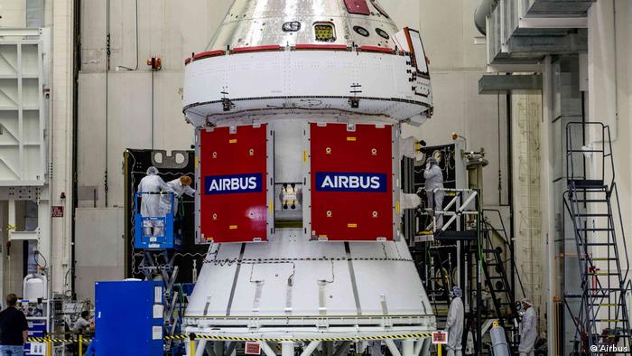 Airbus Orion spacecraft