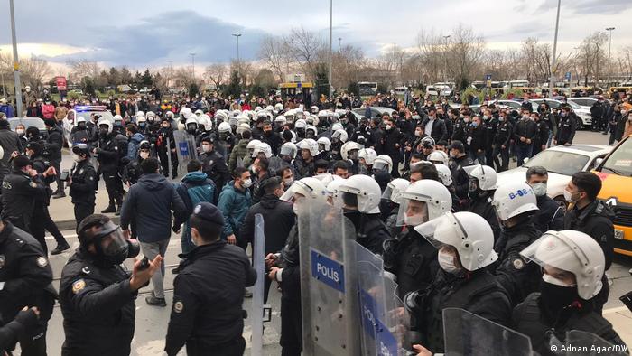 Türkei | Istanbul | Studentenproteste in Kadiköy