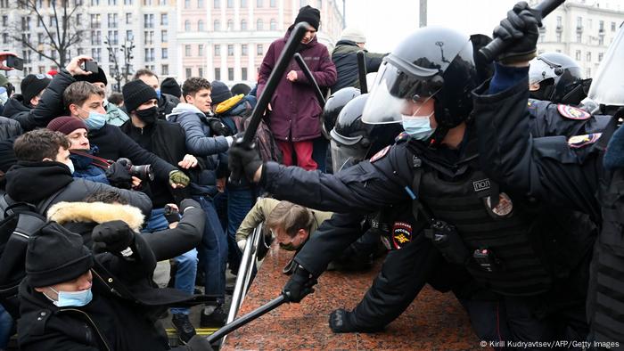 Russland Moskau | Gewalt gegen gegen Journalisten | Alexei Navalny Russland Moskau | Gewalt gegen gegen Journalisten | Alexei Navalny