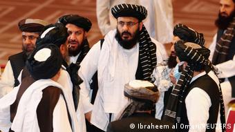 На переговорах между талибами и представителями афганского правительства в Катаре в сентябре 2020 года
