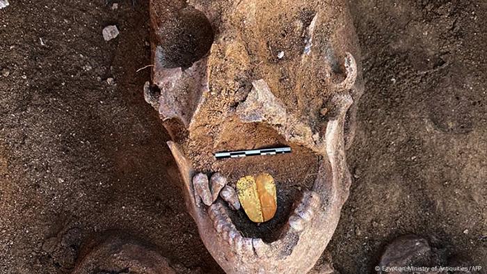 Mumien in der Nähe von Alexandria, Ägypten