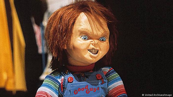 Chucky is the fictional killer doll from the Child's Play movie franchise.