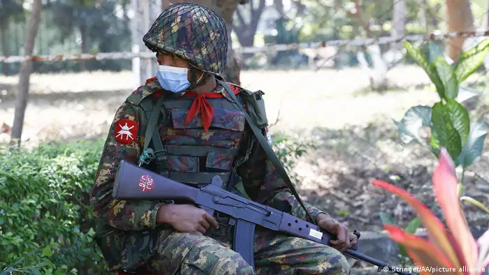 Myanmar Naypyitaw Putsch Militär Soldat 