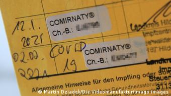 Deutschland Corona-Pandemie | Impfpass