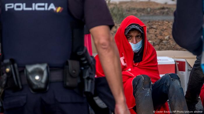 Spanien Migranten auf Gran Canaria