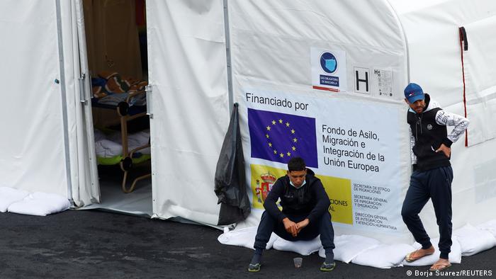 Spanien Migranten auf Gran Canaria