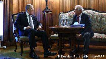 Russland | Josep Borell trifft Außenminister Sergei Lavrov in Moskau