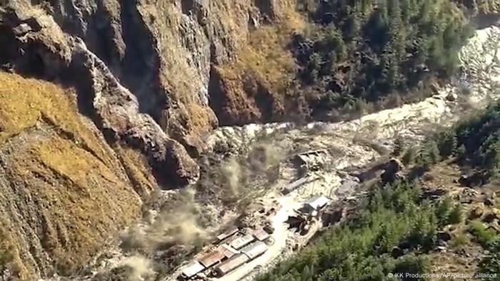 Indien Uttarakhand | Gletscherabbruch & Überschwemmung Indien Uttarakhand | Gletscherabbruch & Überschwemmung