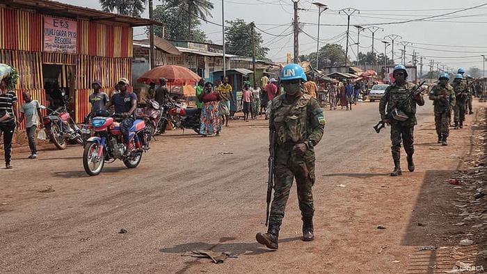 Un premier convoi d'aide est arrivé récemment dans la capitale Bangui