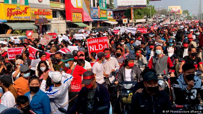 Myanmar Proteste