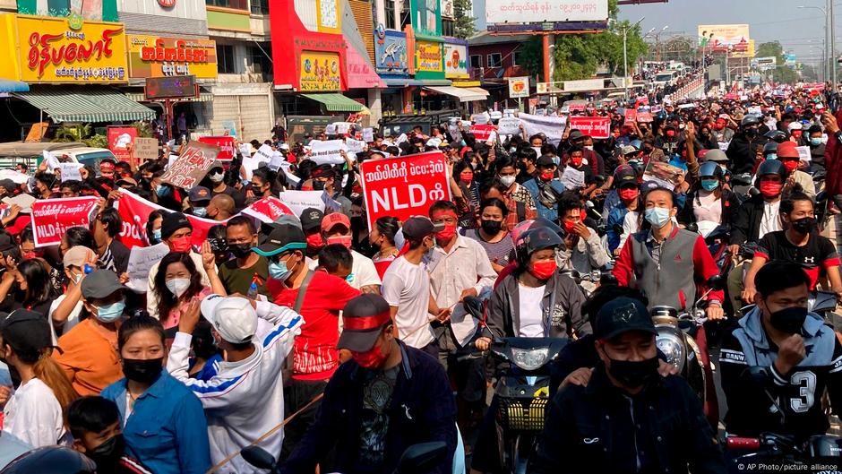 Myanmar'da genel grev çağrısı