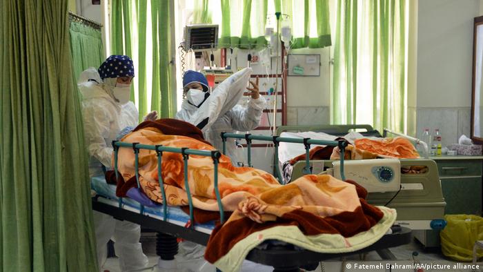 Iran Teheran Coronavirus Intensivstation