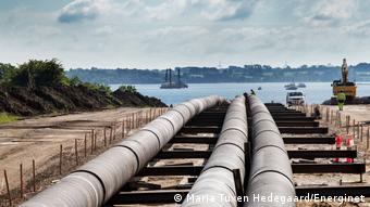 Прокладка газопровода Baltic Pipe по территории Дании компанией Energinet