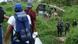 Foto simbólica de migrantes de Venezuela frente a agentes ecuatorianos en una foto de archivo. Foto simbólica de migrantes de Venezuela frente a agentes ecuatorianos en una foto de archivo.