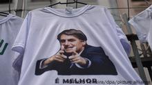 Schusswaffen in Brasilien | Bolsonaro-T-Sirt