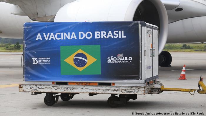 Brasilien São Paulo | Rohstoffe für Impfstoff-Produktion 