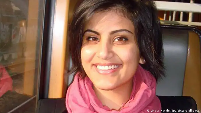 لجين الهذلول، أبرز ناشطة سعودية.