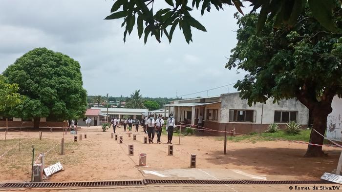 Mosambik I Plaetze ohne Soziale Distanz in Maputo