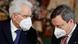 Sergio Mattarella (izqda.) y Mario Draghi. Sergio Mattarella (izqda.) y Mario Draghi.