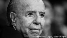 Argentinien Buenos Aires | Carlos Menem - ehemaliger Präsident von Argentinien