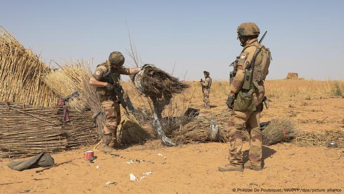 Burkina Faso Franzöische Soldaten Operation Barkhane