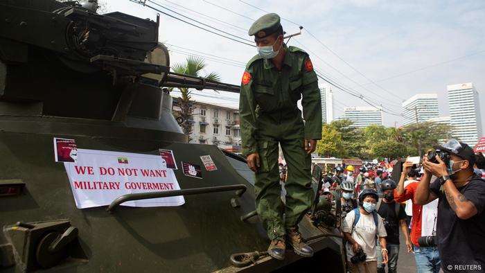 Myanmar Coup Mass Protests Fail To Attract Global Solidarity Asia An In Depth Look At News From Across The Continent Dw 22 03 21