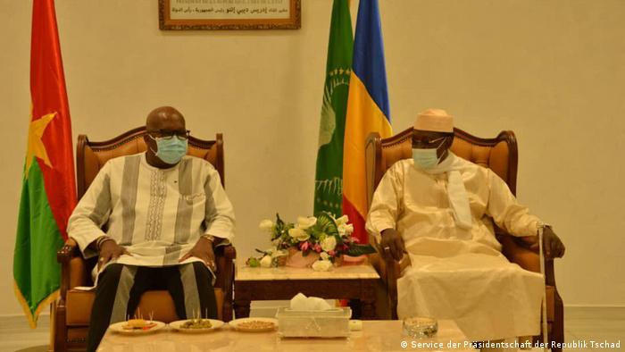 Tschad Besuch des Präsidenten von Burkina Faso, Roch Marc Christian Kaboré