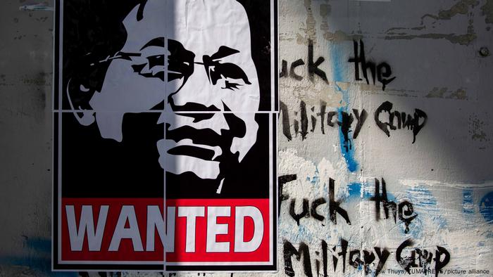 General Min Aung Hlaing ist Chef der Militärjunta in Myanmar und damit Feindbild Nummer eins der Demonstranten General Min Aung Hlaing ist Chef der Militärjunta in Myanmar und damit Feindbild Nummer eins der Demonstranten
