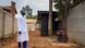 A medical worker checks the quarantine area of the Matanda Hospital in Butembo in North Kivu province, DR Congo earlier this year A medical worker checks the quarantine area of the Matanda Hospital in Butembo in North Kivu province, DR Congo earlier this year
