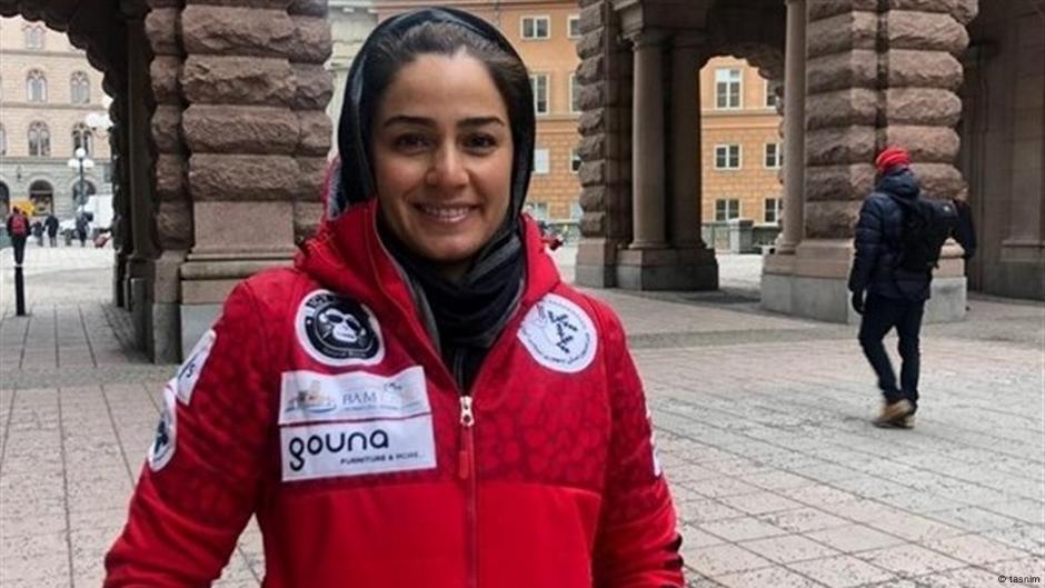 İranlı milli sporcuya "koca" engeli